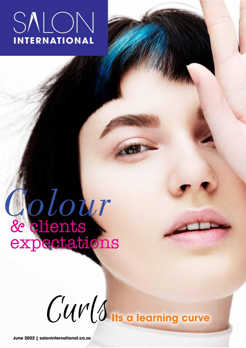  featured on the Salon International South Africa cover from June 2022