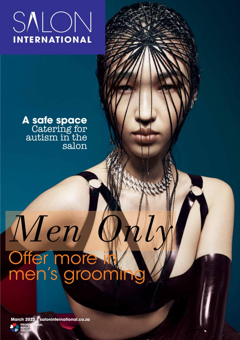  featured on the Salon International South Africa cover from March 2022