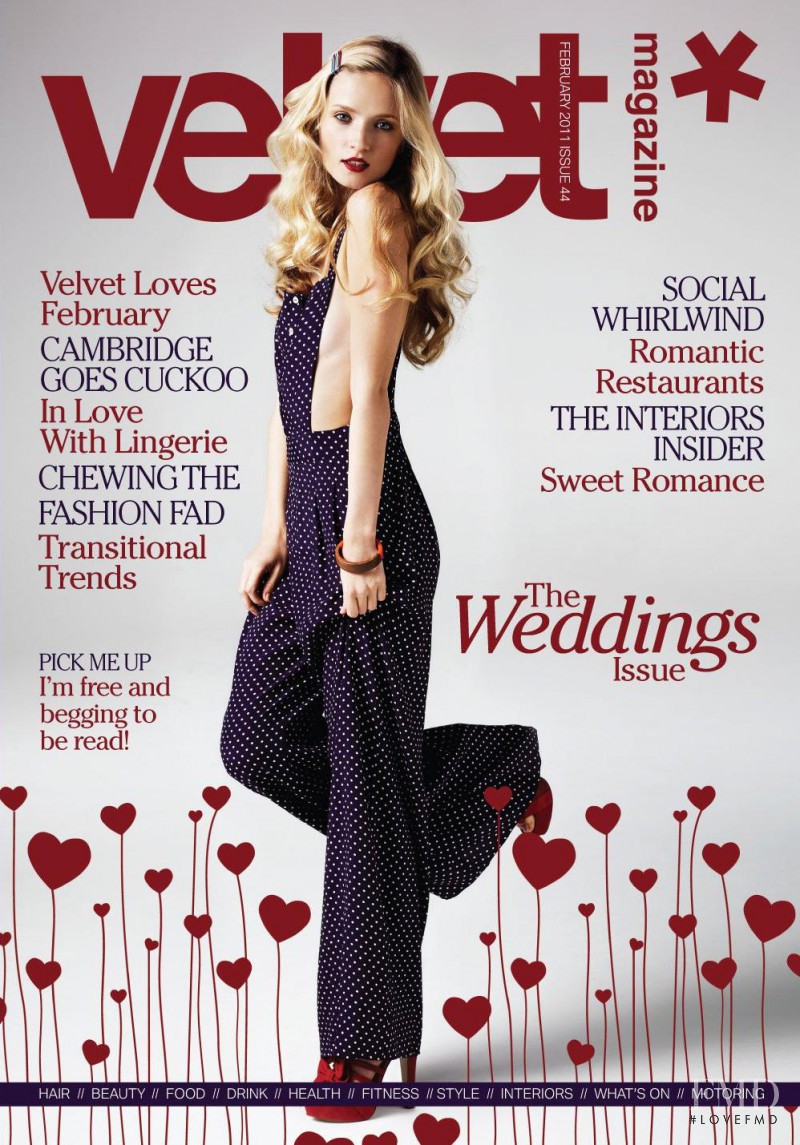  featured on the velvet UK cover from February 2011