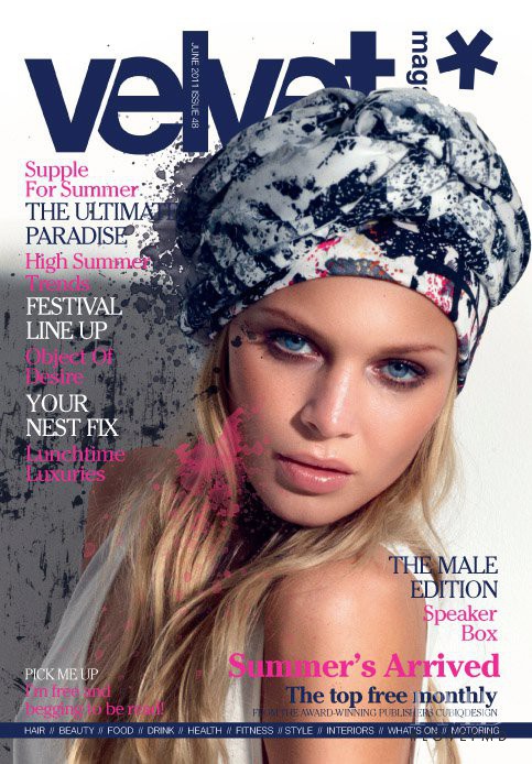  featured on the velvet UK cover from June 2011