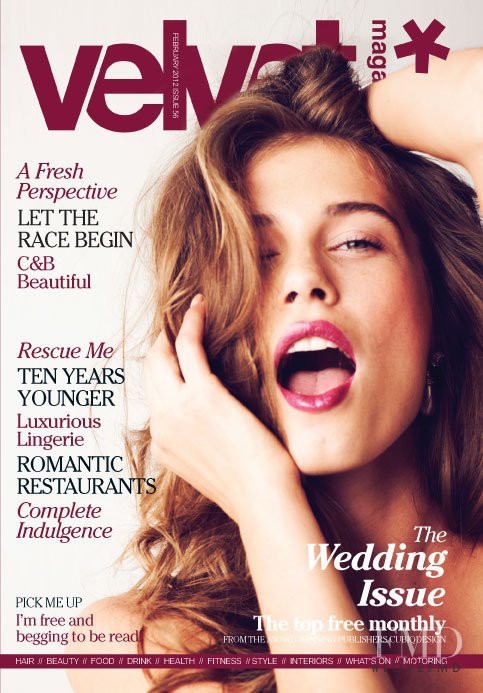  featured on the velvet UK cover from February 2012