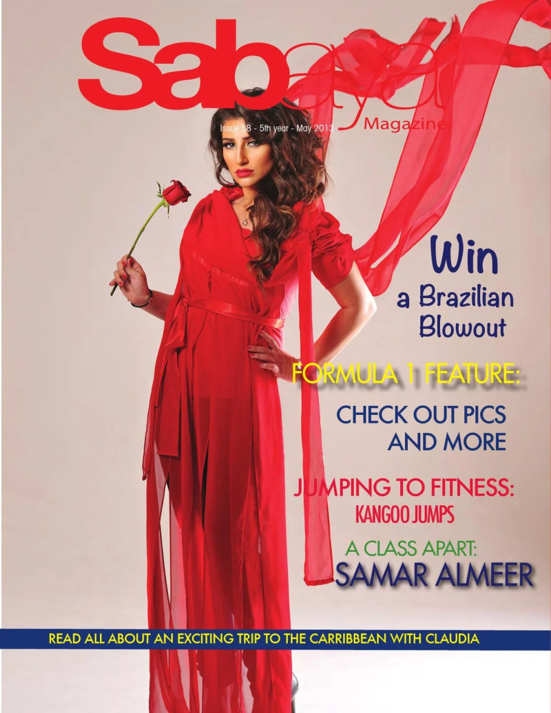  featured on the Sabaya English cover from May 2013