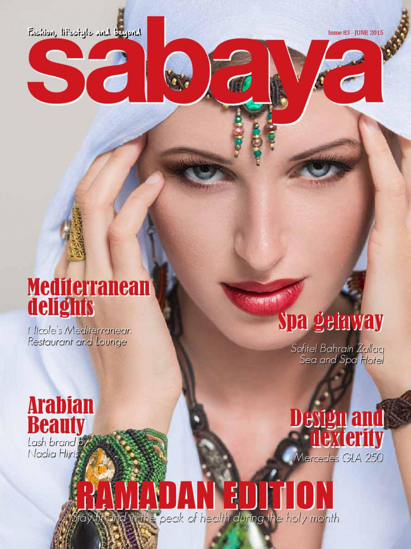  featured on the Sabaya English cover from June 2015