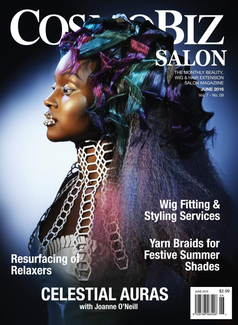  featured on the CosmoBiz Salon cover from June 2016