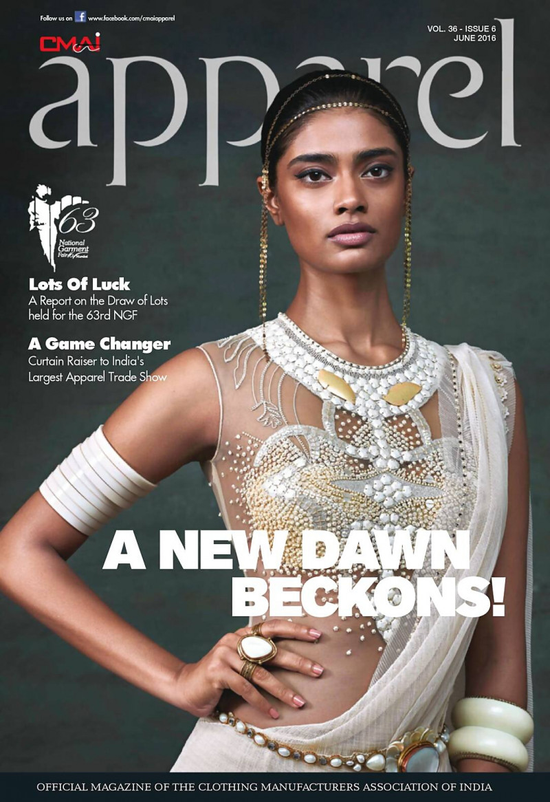  featured on the Apparel cover from June 2016