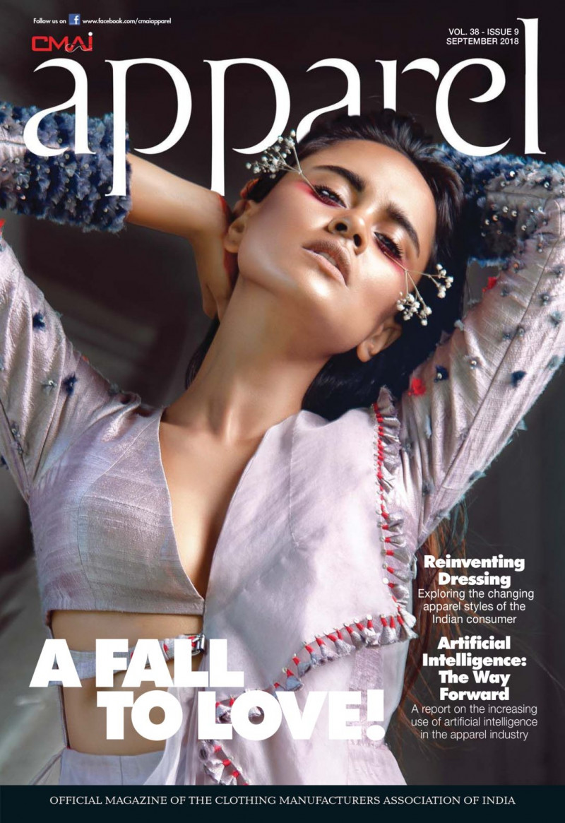  featured on the Apparel cover from September 2018