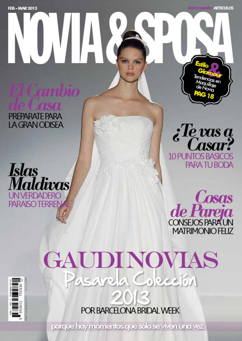  featured on the Novia & Sposa cover from February 2013