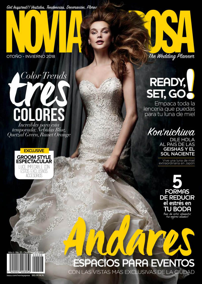  featured on the Novia & Sposa cover from September 2018