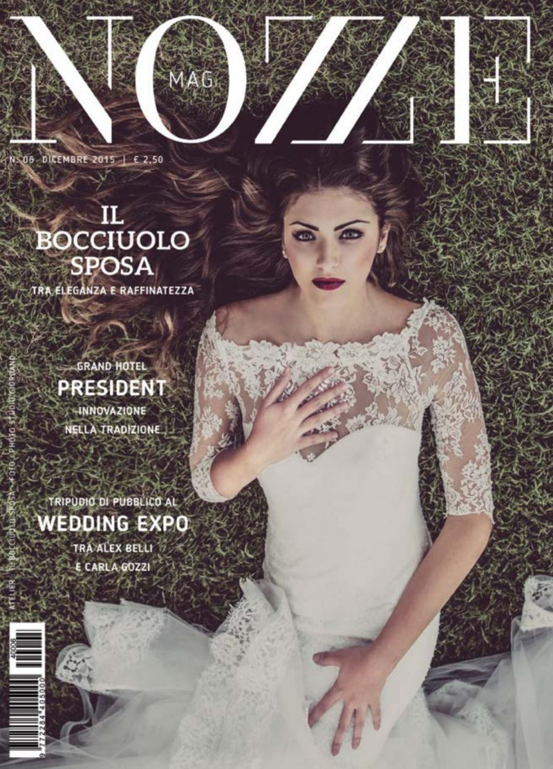  featured on the Nozze Mag cover from December 2015