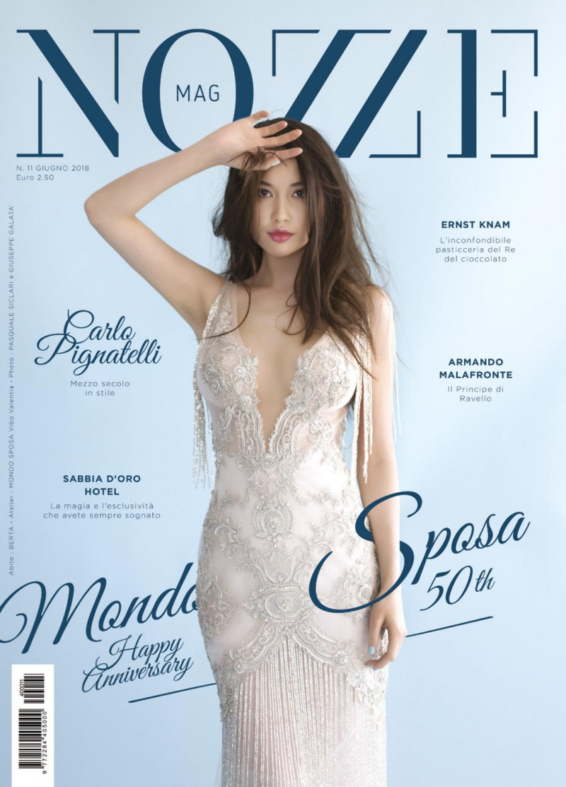  featured on the Nozze Mag cover from June 2018