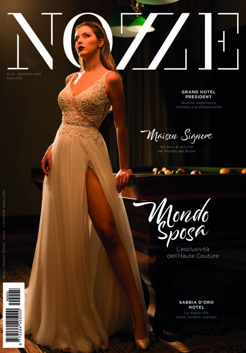  featured on the Nozze Mag cover from January 2019