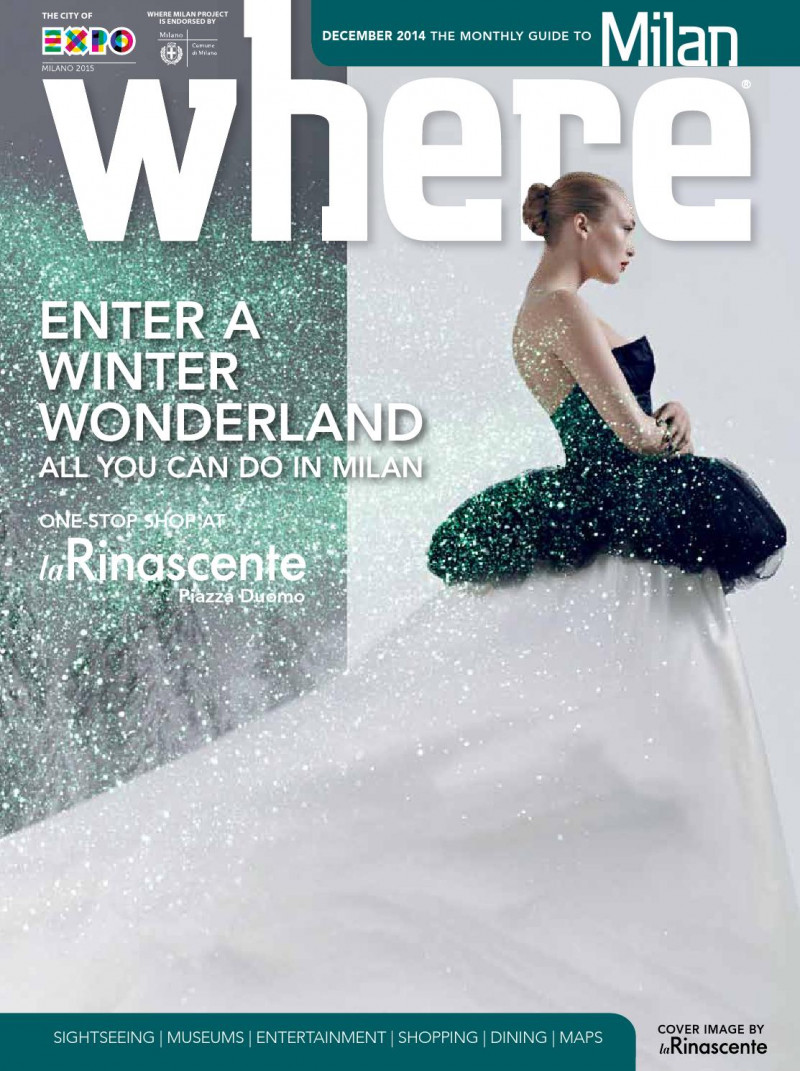  featured on the Where Milan cover from December 2014