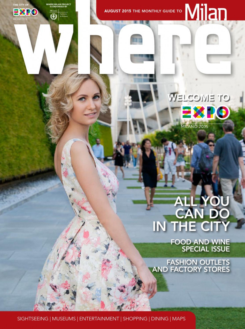  featured on the Where Milan cover from August 2015