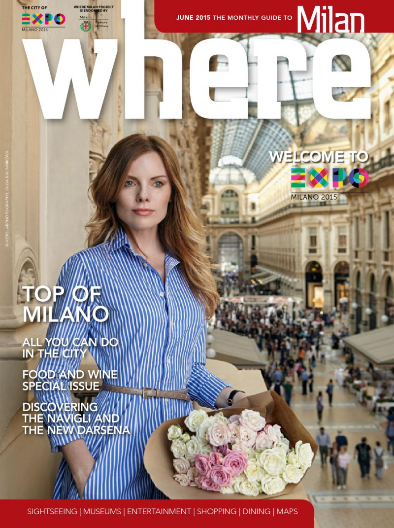  featured on the Where Milan cover from June 2015