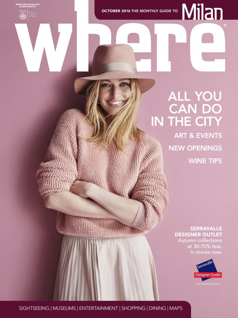  featured on the Where Milan cover from October 2016