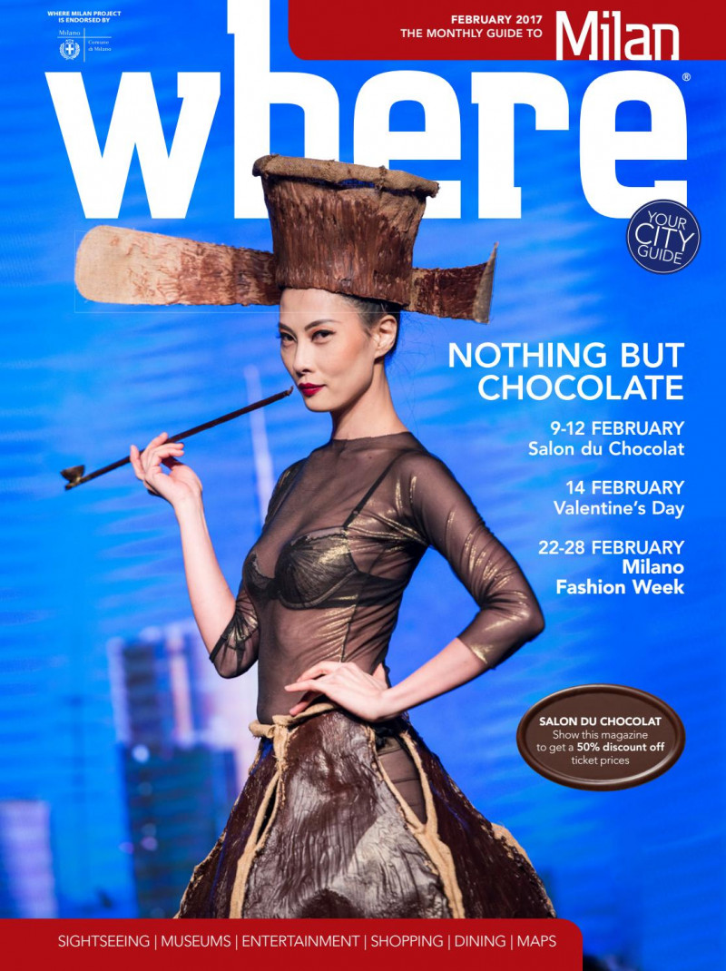  featured on the Where Milan cover from February 2017