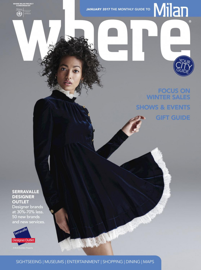  featured on the Where Milan cover from January 2017