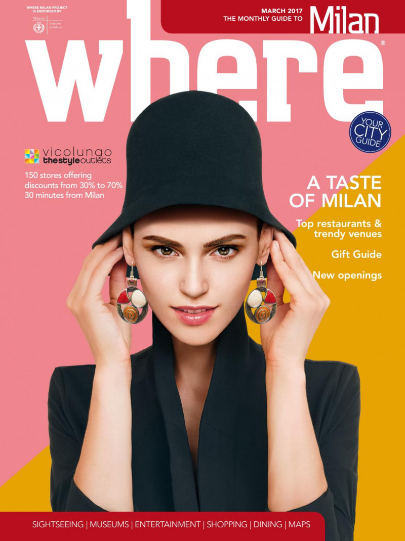  featured on the Where Milan cover from March 2017