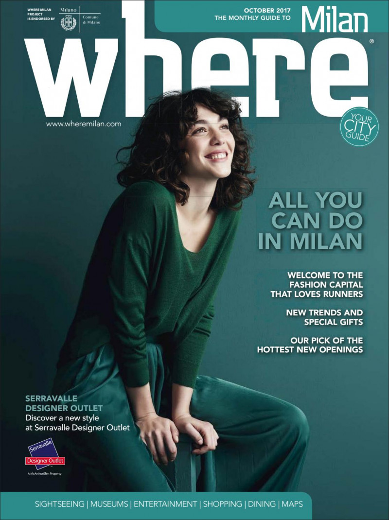  featured on the Where Milan cover from October 2017