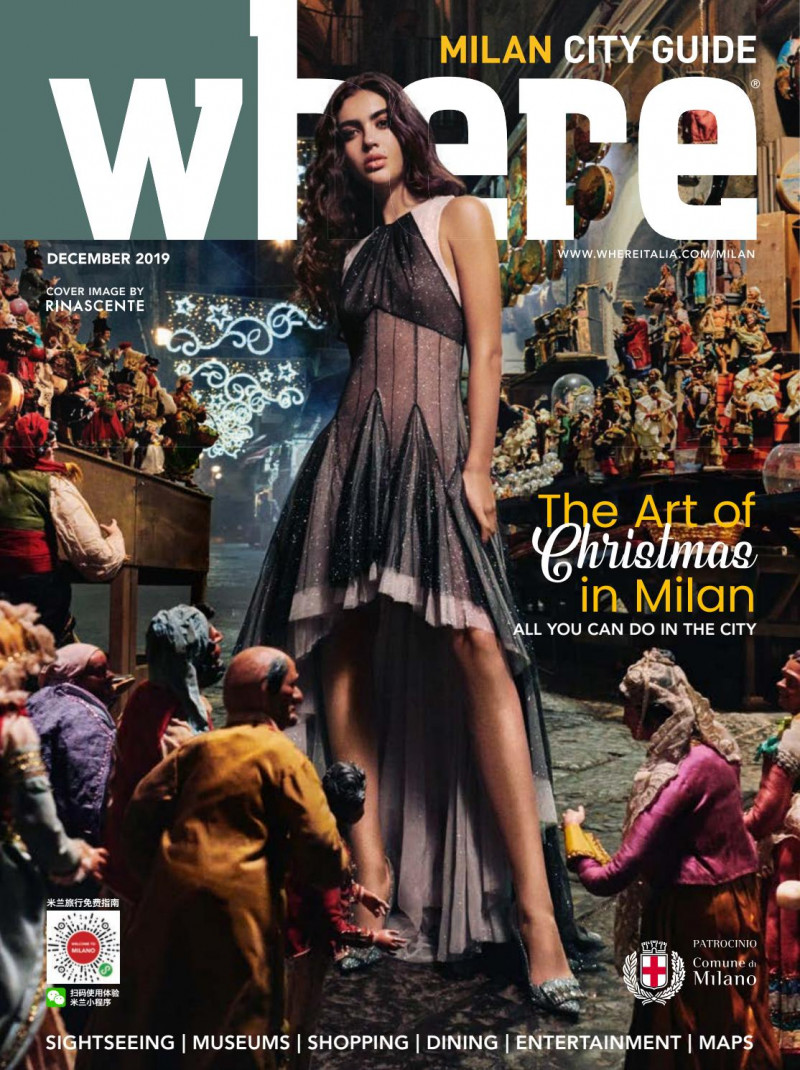  featured on the Where Milan cover from December 2019