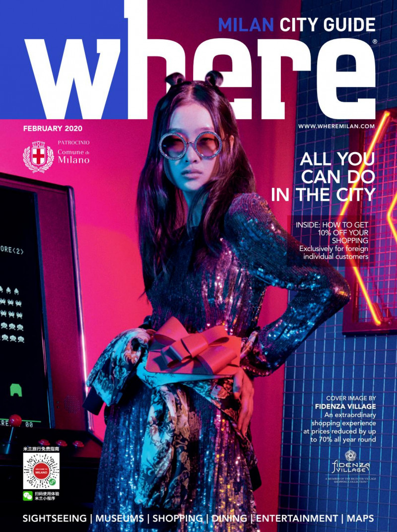  featured on the Where Milan cover from February 2020