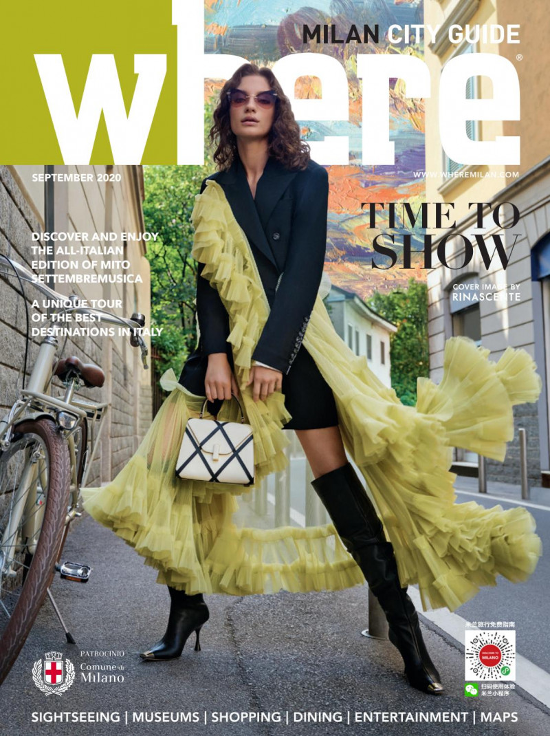  featured on the Where Milan cover from September 2020