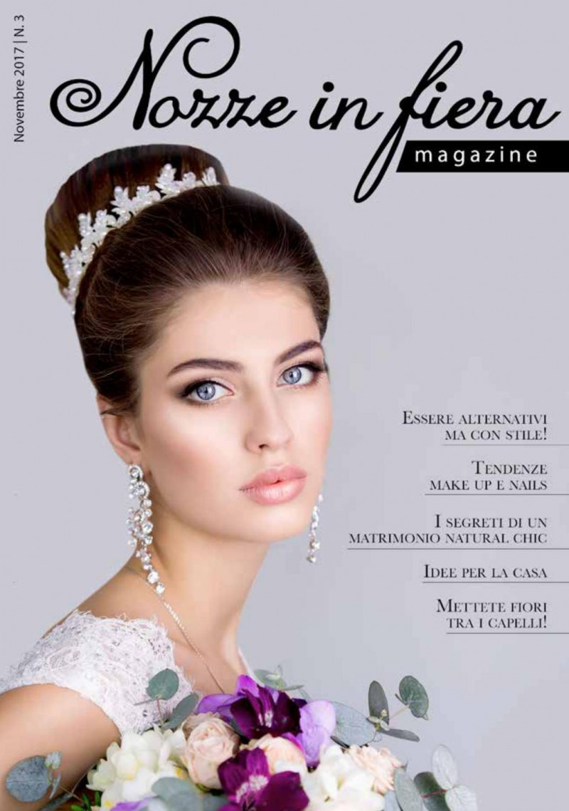  featured on the Nozze In Fiera Magazine cover from November 2017