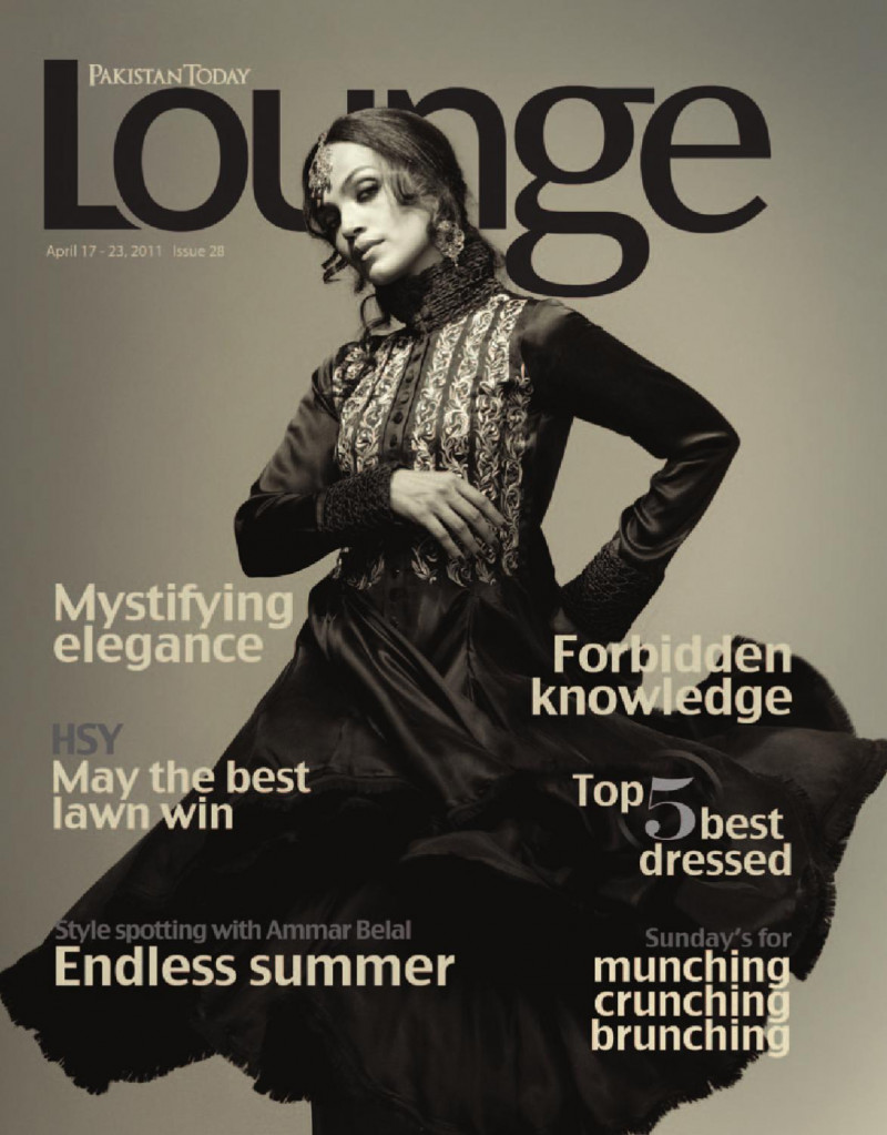  featured on the Pakistan Today Lounge cover from April 2011