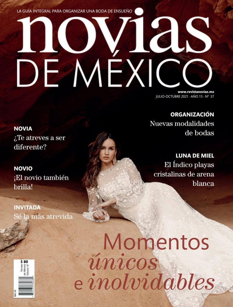  featured on the Novias de Mexico cover from July 2021