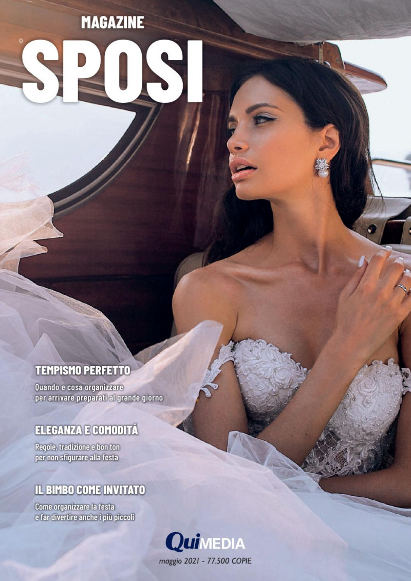  featured on the Magazine Sposi QuiMedia cover from May 2021