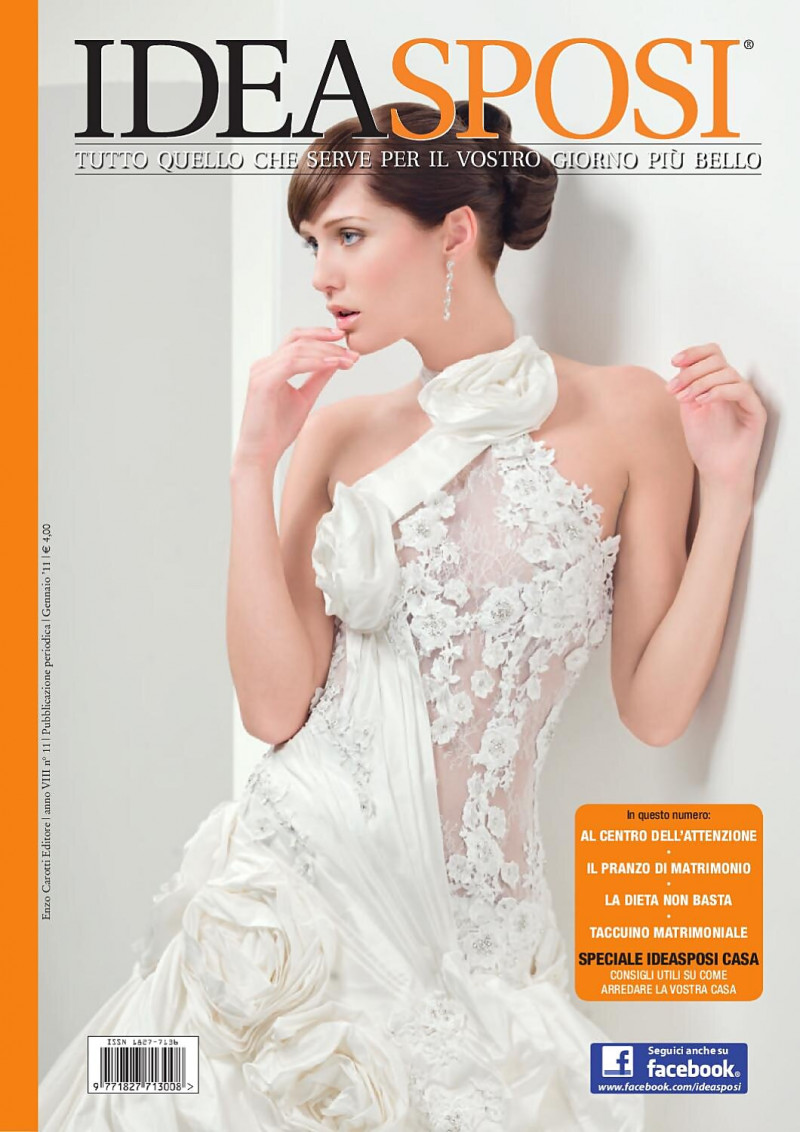  featured on the Idea Sposi cover from January 2011