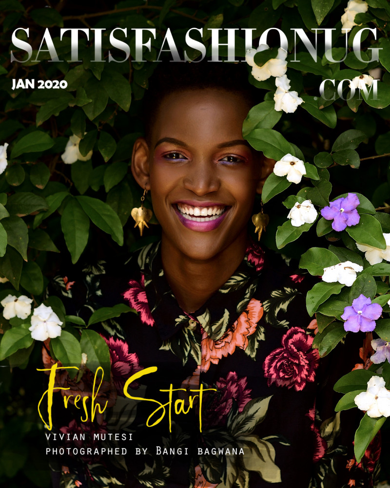 Vivian Mutesi featured on the Satisfashion UG cover from January 2020