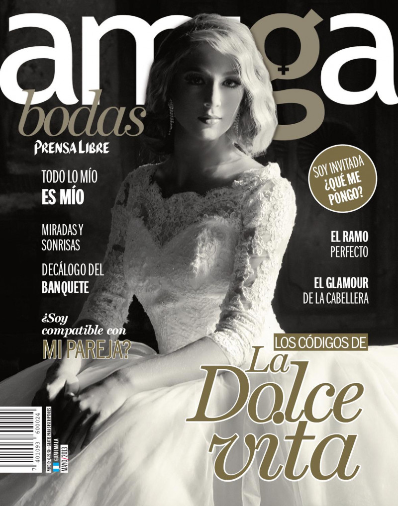  featured on the Amiga Bodas Guatemala cover from May 2013