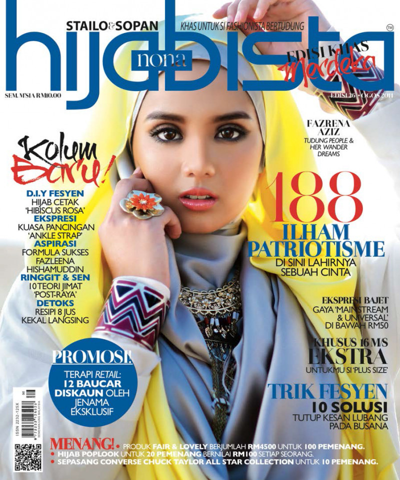  featured on the Hijabista cover from August 2014