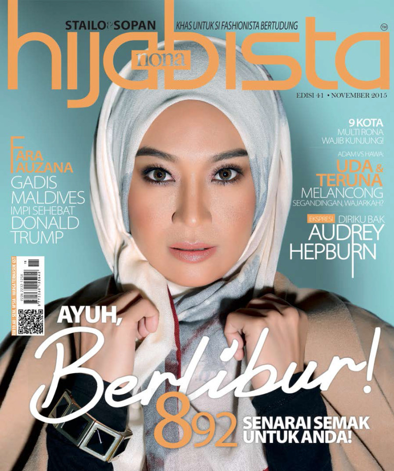  featured on the Hijabista cover from November 2015