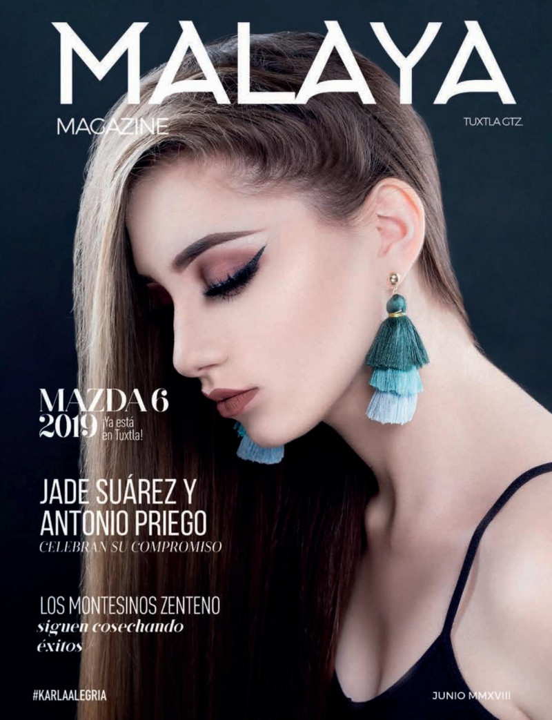 Karla Alegria featured on the Malaya Magazine cover from June 2018