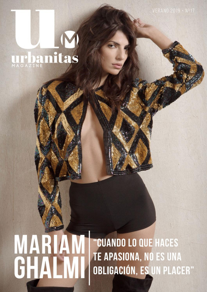 Mariam Ghalmi featured on the Urbanitas cover from June 2019
