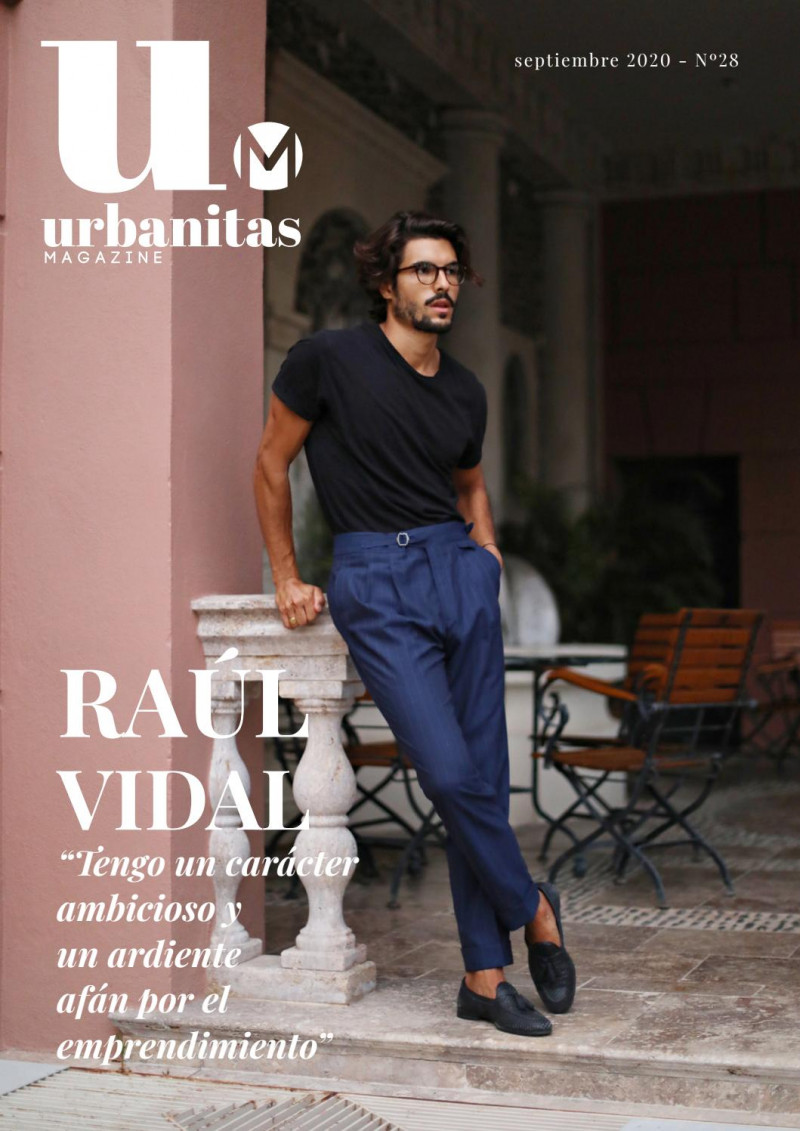 Raul Vidal featured on the Urbanitas cover from September 2020