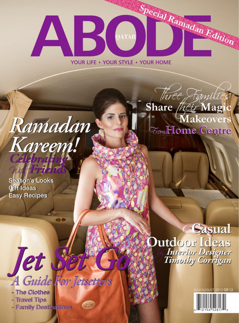  featured on the Abode Qatar cover from July 2012