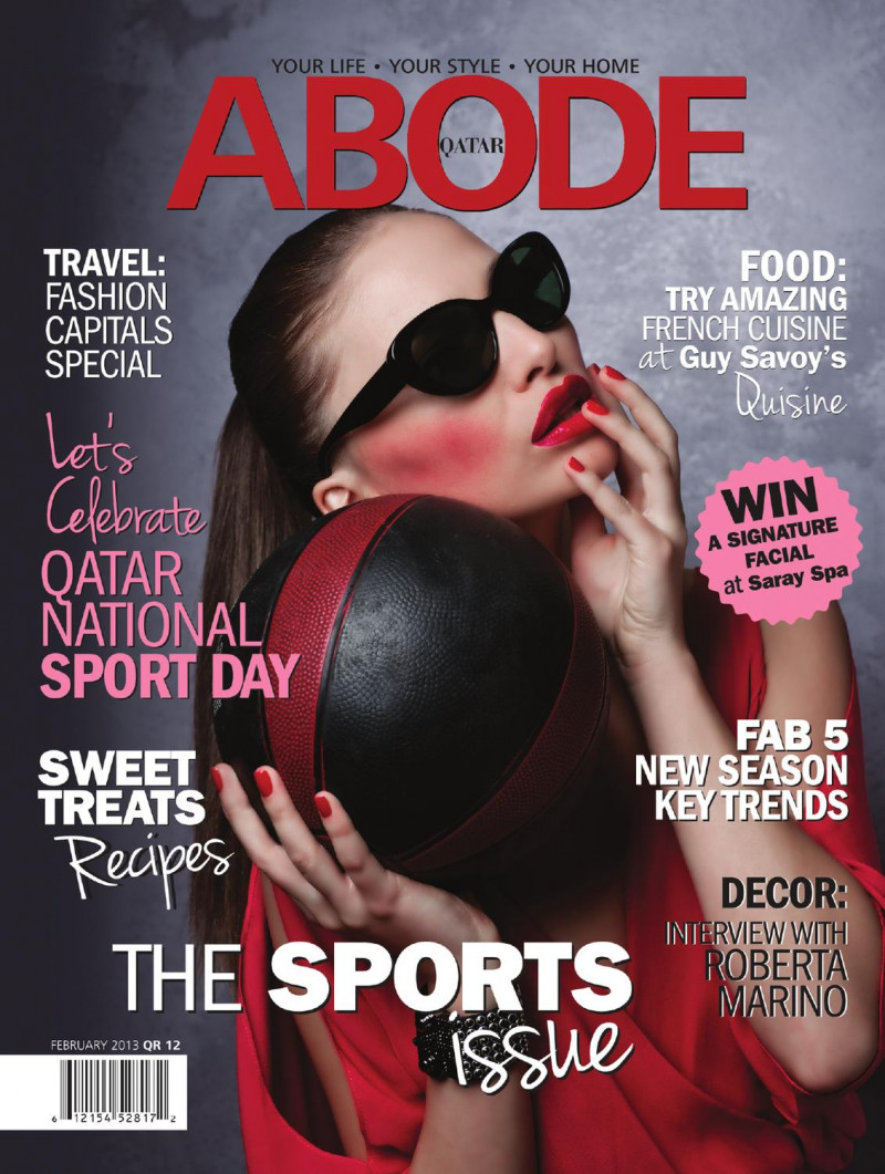  featured on the Abode Qatar cover from February 2013