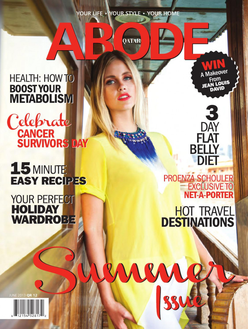  featured on the Abode Qatar cover from June 2013