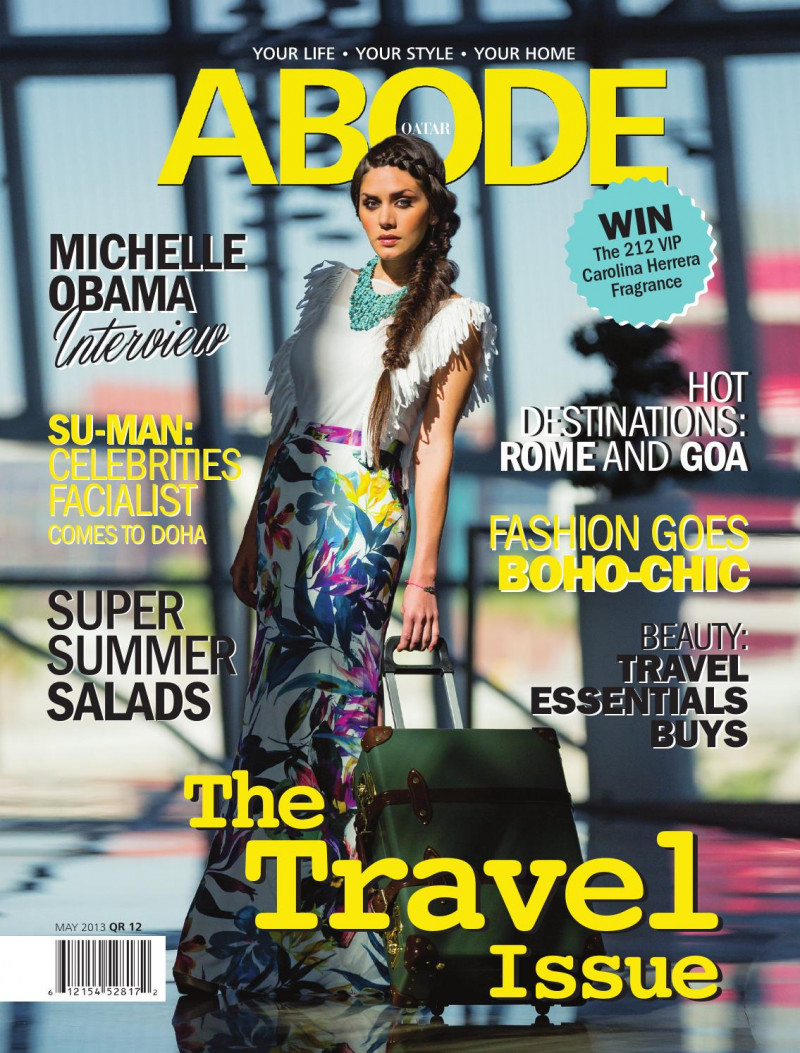  featured on the Abode Qatar cover from May 2013