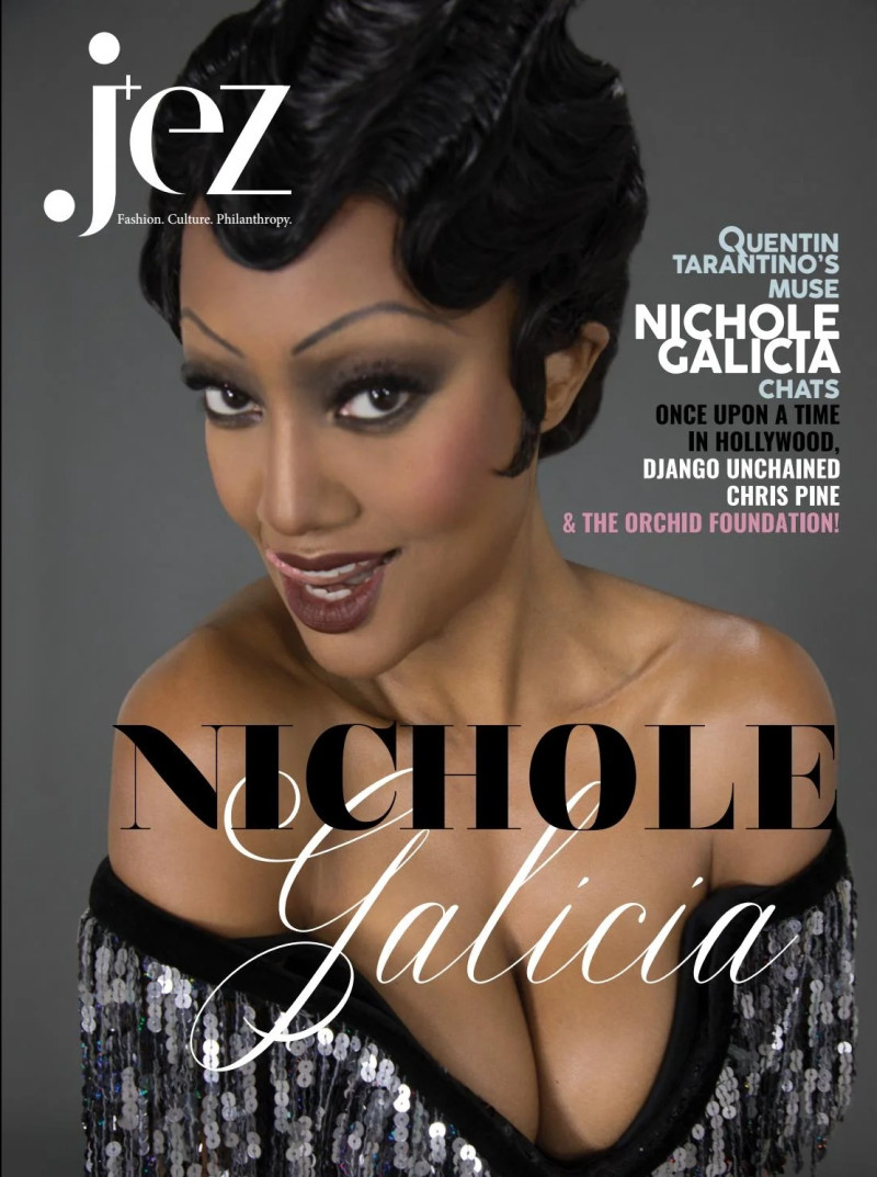 Nichole Galicia featured on the JEZ Magazine cover from December 2019