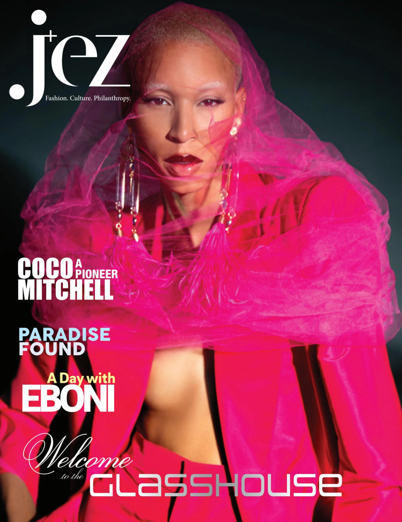 Jessica Millin featured on the JEZ Magazine cover from November 2023