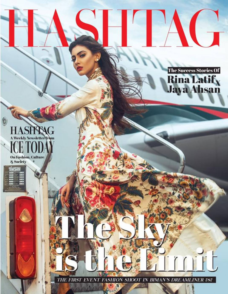 Jessia Islam featured on the Hashtag cover from October 2018
