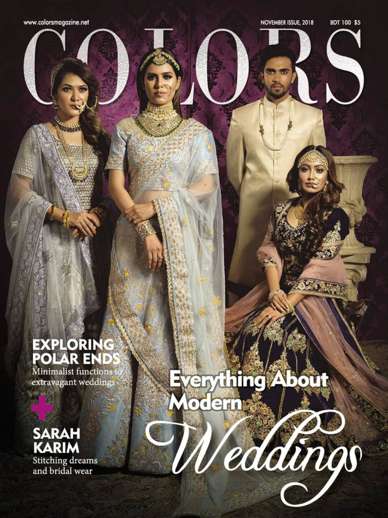 Hritika, Tania, Rehan, Sumaiya featured on the Colors cover from November 2018