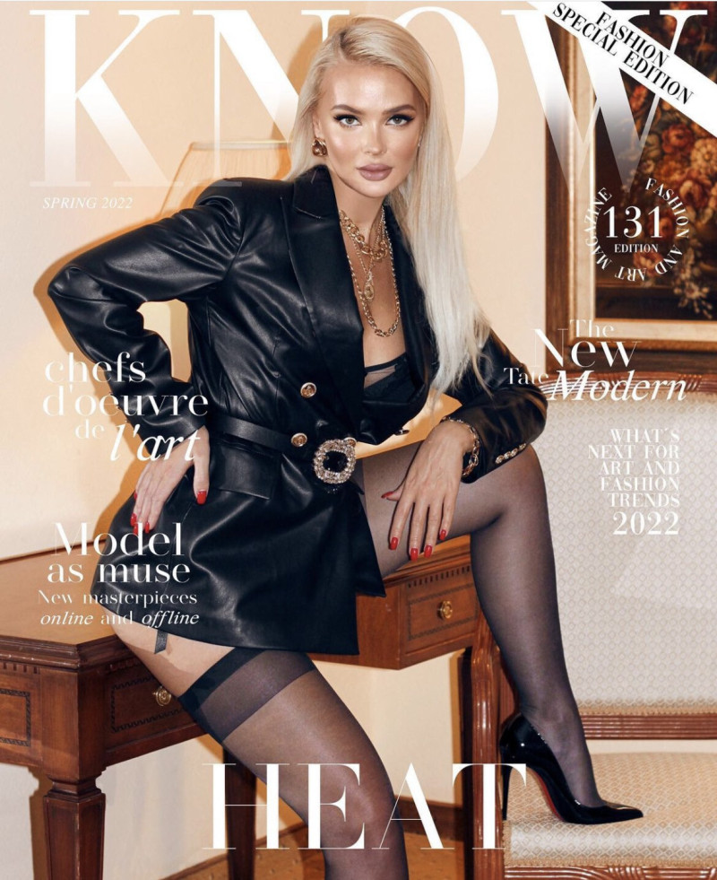 Yana Weiman featured on the Know Magazine cover from March 2022