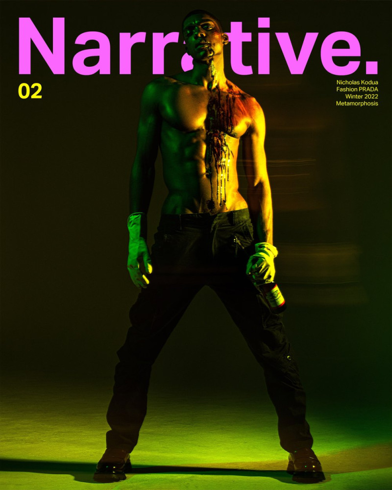 Nicholas Kodua featured on the Narrative. cover from December 2021