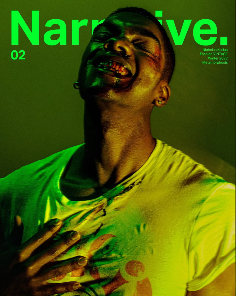 Nicholas Kodua featured on the Narrative. cover from December 2021