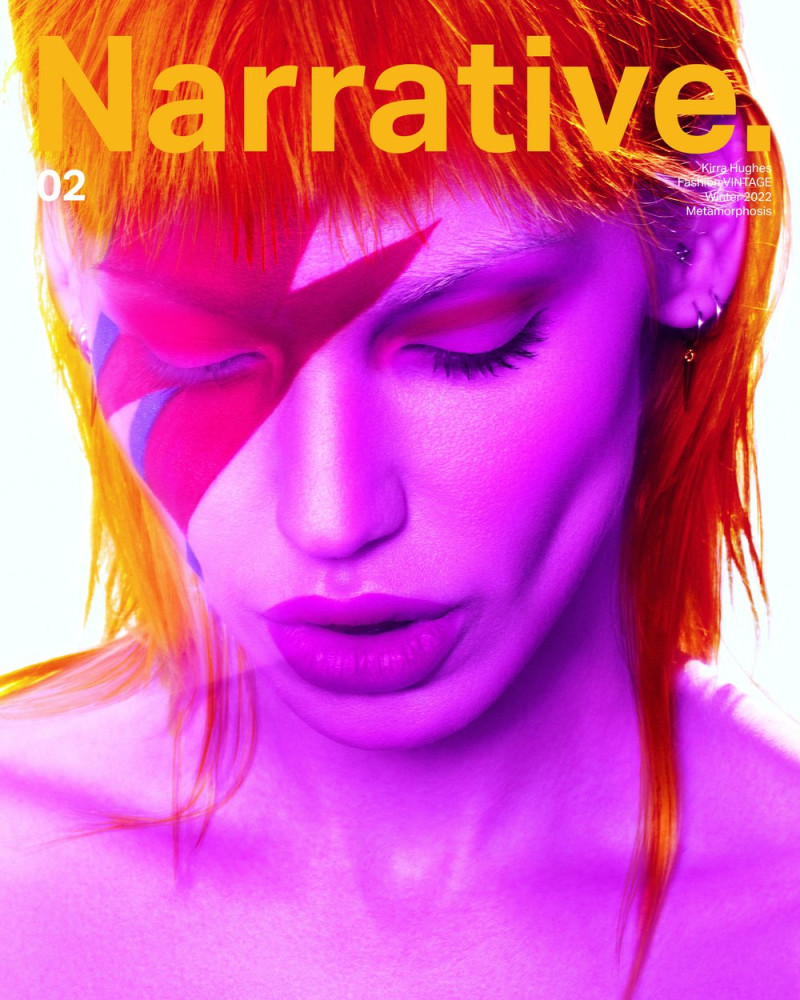 Kirra Hughes featured on the Narrative. cover from December 2021